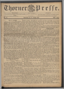 Thorner Presse 1896, Jg. XIV, Nro. 43 + Beilage