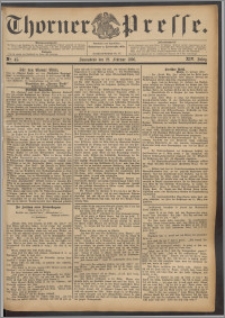 Thorner Presse 1896, Jg. XIV, Nro. 45 + Beilage