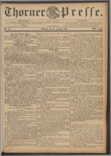 Thorner Presse 1896, Jg. XIV, Nro. 48 + Beilage