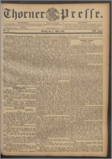 Thorner Presse 1896, Jg. XIV, Nro. 65 + Beilage