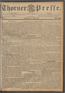 Thorner Presse 1896, Jg. XIV, Nro. 73 + Beilage