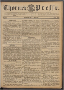 Thorner Presse 1896, Jg. XIV, Nro. 91