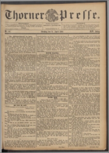 Thorner Presse 1896, Jg. XIV, Nro. 93 + Beilage