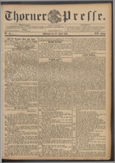 Thorner Presse 1896, Jg. XIV, Nro. 94 + Beilage