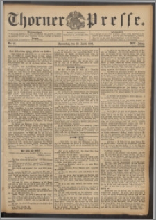 Thorner Presse 1896, Jg. XIV, Nro. 95 + Beilage