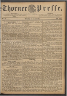 Thorner Presse 1896, Jg. XIV, Nro. 129 + Beilage