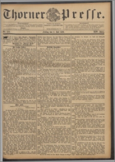 Thorner Presse 1896, Jg. XIV, Nro. 154 + Beilage