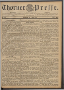 Thorner Presse 1896, Jg. XIV, Nro. 159 + Beilage