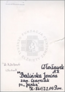 Balińska Janina