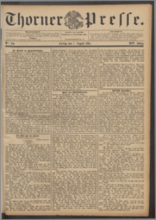 Thorner Presse 1896, Jg. XIV, Nro. 184 + Beilage