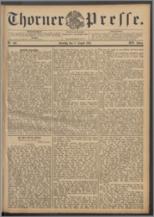 Thorner Presse 1896, Jg. XIV, Nro. 186 + Beilage