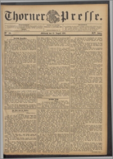 Thorner Presse 1896, Jg. XIV, Nro. 188 + Beilage