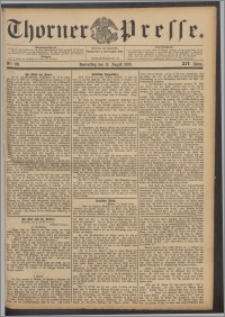 Thorner Presse 1896, Jg. XIV, Nro. 189 + Beilage