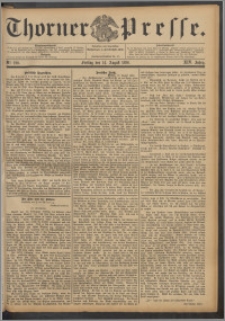 Thorner Presse 1896, Jg. XIV, Nro. 190 + Beilage