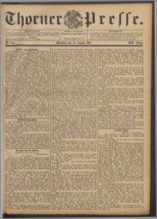 Thorner Presse 1896, Jg. XIV, Nro. 194 + Beilage