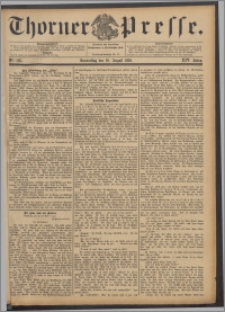 Thorner Presse 1896, Jg. XIV, Nro. 195 + Beilage