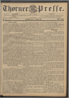 Thorner Presse 1896, Jg. XIV, Nro. 197