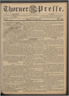Thorner Presse 1896, Jg. XIV, Nro. 198 + Beilage