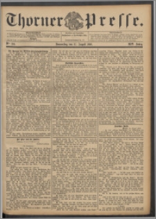 Thorner Presse 1896, Jg. XIV, Nro. 201 + Beilage