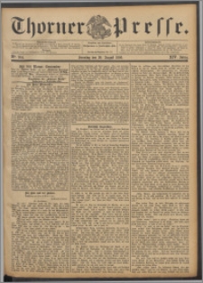 Thorner Presse 1896, Jg. XIV, Nro. 204 + Beilage