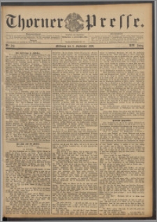 Thorner Presse 1896, Jg. XIV, Nro. 212 + Beilage