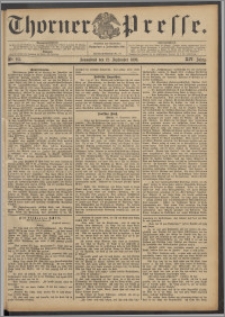 Thorner Presse 1896, Jg. XIV, Nro. 215 + Beilage