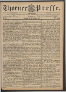 Thorner Presse 1896, Jg. XIV, Nro. 216 + Beilage