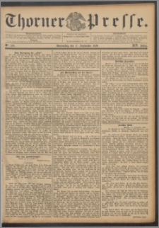 Thorner Presse 1896, Jg. XIV, Nro. 219 + Beilage, Beilagenwerbung