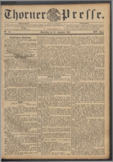 Thorner Presse 1896, Jg. XIV, Nro. 225 + Beilage