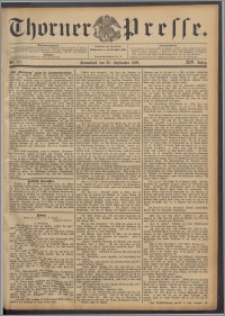 Thorner Presse 1896, Jg. XIV, Nro. 227 + Beilage