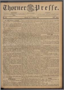 Thorner Presse 1896, Jg. XIV, Nro. 240 + 1. Beilage, 2. Beilage