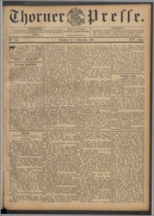 Thorner Presse 1896, Jg. XIV, Nro. 258 + 1. Beilage, 2. Beilage