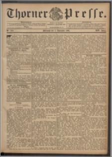 Thorner Presse 1896, Jg. XIV, Nro. 260 + Beilage