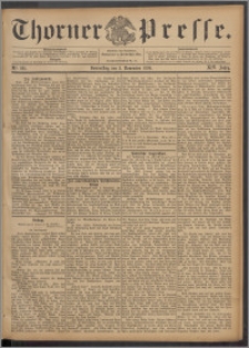 Thorner Presse 1896, Jg. XIV, Nro. 261 + Beilage