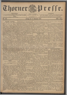 Thorner Presse 1896, Jg. XIV, Nro. 268 + Beilage