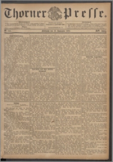 Thorner Presse 1896, Jg. XIV, Nro. 272 + Beilage