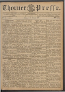 Thorner Presse 1896, Jg. XIV, Nro. 273 + Beilage
