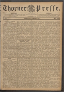 Thorner Presse 1896, Jg. XIV, Nro. 276 + Beilage