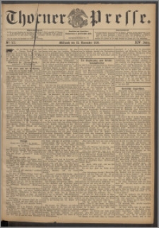 Thorner Presse 1896, Jg. XIV, Nro. 277 + Beilage, Beilagenwerbung