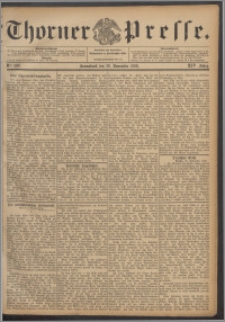 Thorner Presse 1896, Jg. XIV, Nro. 280 + Beilage