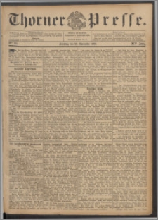 Thorner Presse 1896, Jg. XIV, Nro. 281 + 1. Beilage, 2. Beilage