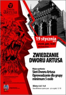 Zwiedzanie Dworu Artusa : 19 stycznia 2016