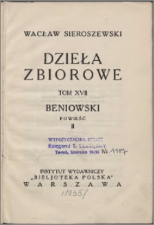 Beniowski : powieść. 2