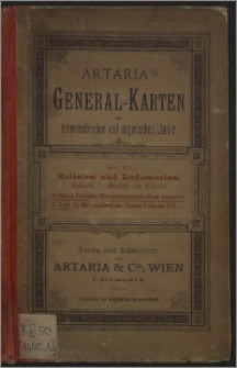 R. A. Schulz’s General Post- und Strassenkarte des Kronlandes Galizien und Lodomerien mit Auschwitz, Zator und Krakau; so wie des Kronlandes Bukowina