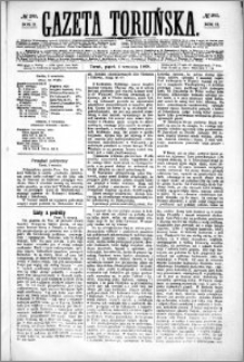 Gazeta Toruńska, 1868.09.04, R. 2 nr 205 + dodatek