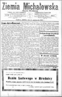 Ziemia Michałowska (Gazeta Brodnicka), R. 1932, Nr 121