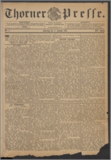 Thorner Presse 1897, Jg. XV, Nro. 2 + Beilage