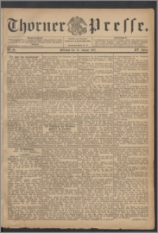Thorner Presse 1897, Jg. XV, Nro. 10 + Beilage