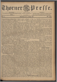 Thorner Presse 1897, Jg. XV, Nro. 41 + Beilage