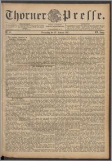 Thorner Presse 1897, Jg. XV, Nro. 47 + Beilage